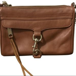 Rebecca Minkoff Brown leather crossbody purse